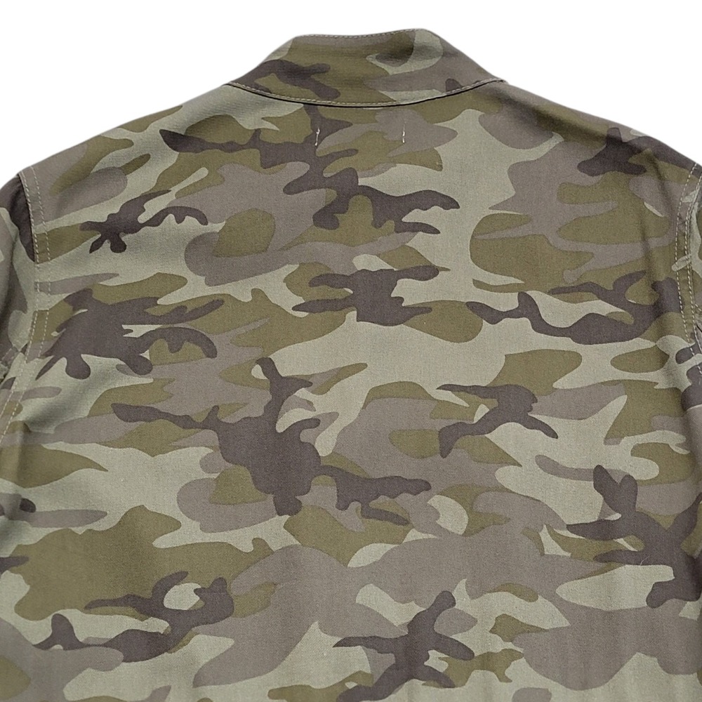 Knox Rose Camo Utility Jacket Embroidered Floral Boho Festival Womens Size XL - Picture 9 of 13